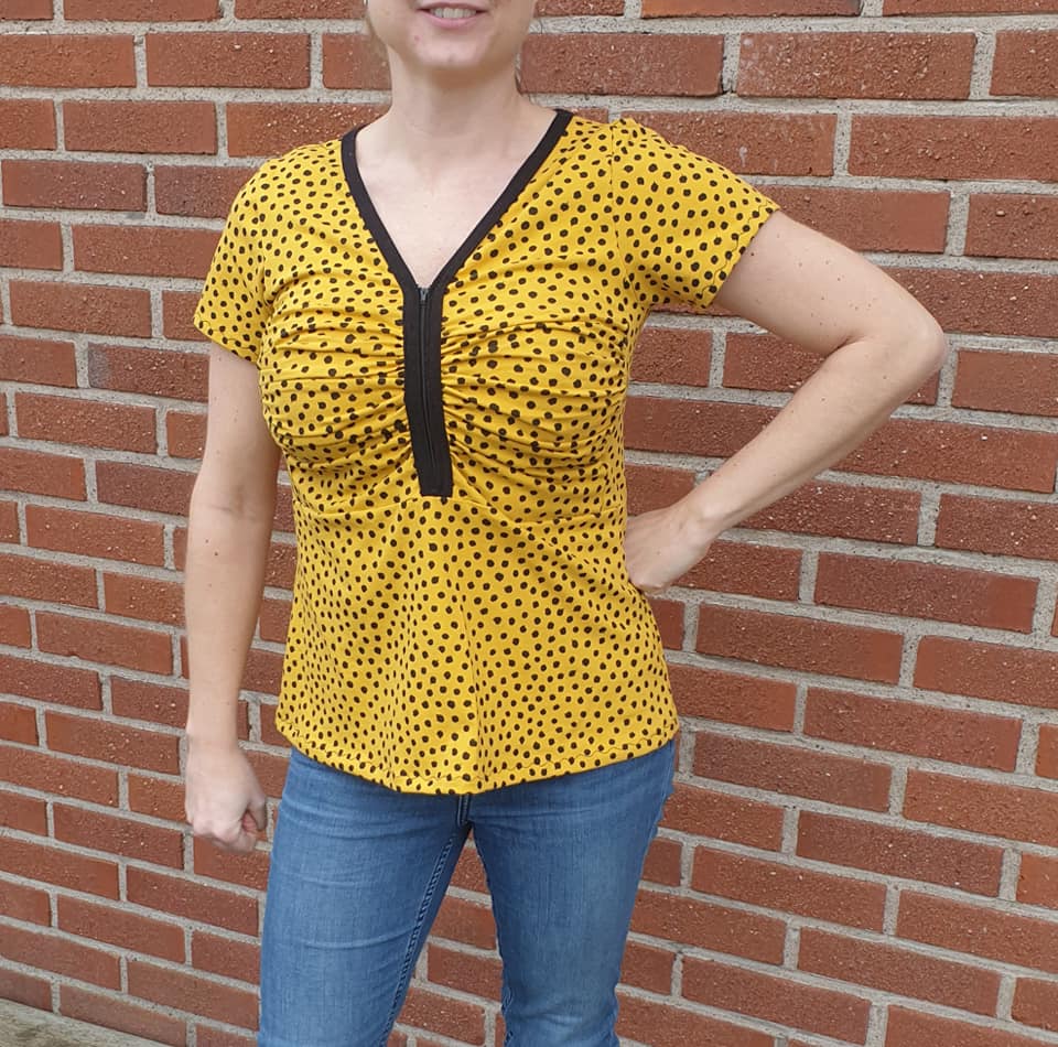 Zip it Up Strl 34-56 Pappersmönster