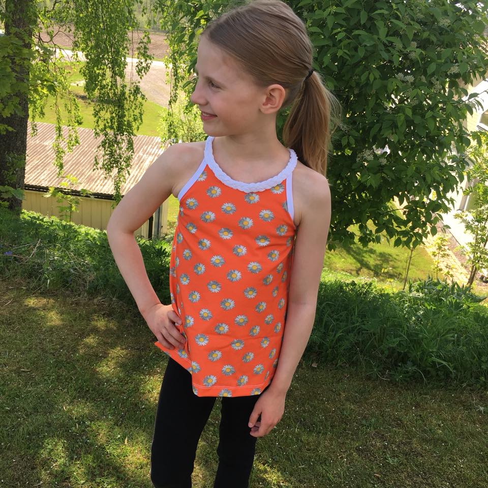 Barely Boho Strl 68-170 PDF-mönster