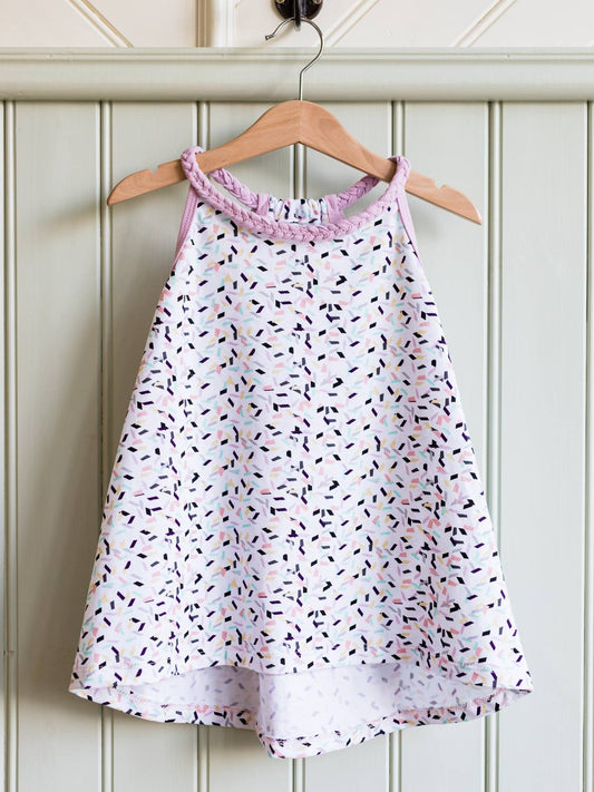 Barely Boho Strl 68-170 PDF-mönster