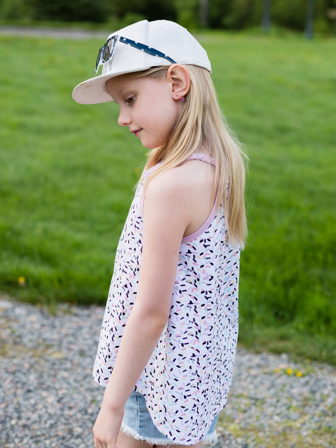 Barely Boho Strl 68-170 Pappersmönster