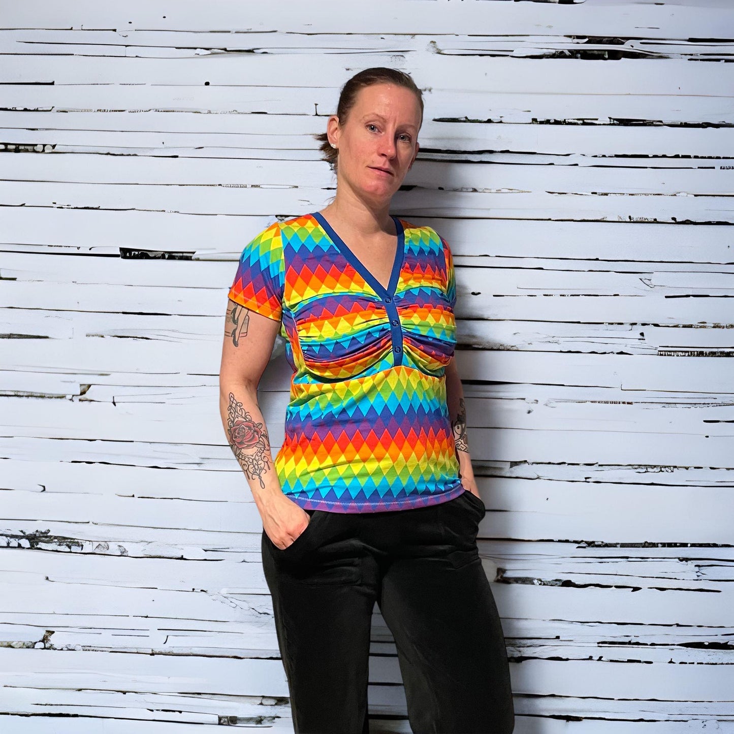 Zip it Up Strl 34-56 Pappersmönster