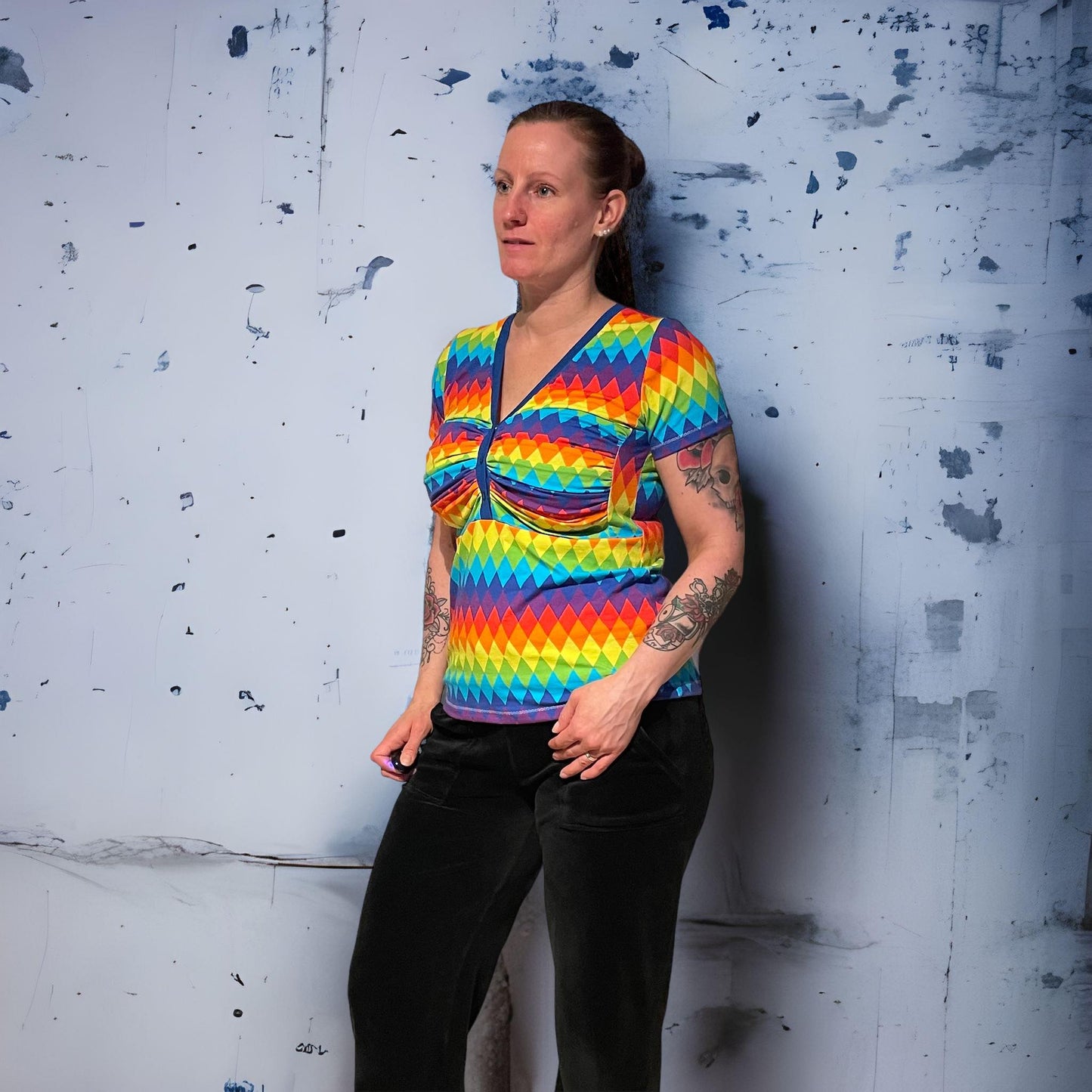 Zip it Up Strl 34-56 Pappersmönster