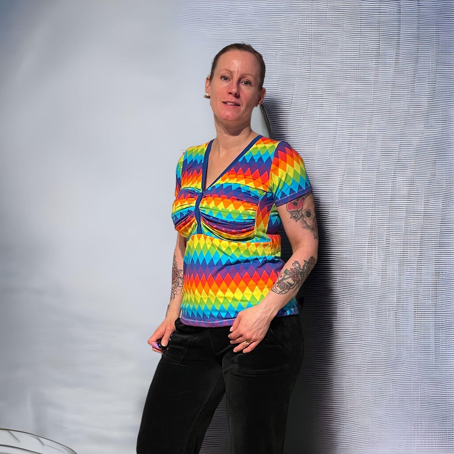 Zip it Up Strl 34-56 Pappersmönster