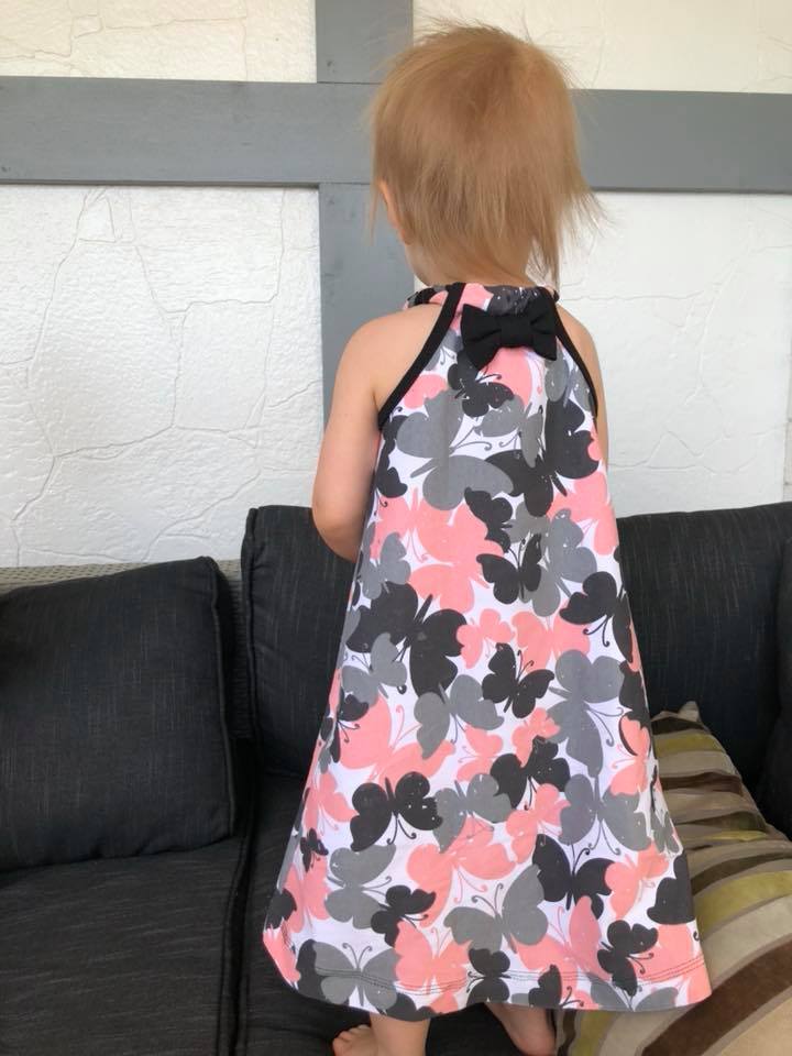 Barely Boho Strl 68-170 PDF-mönster