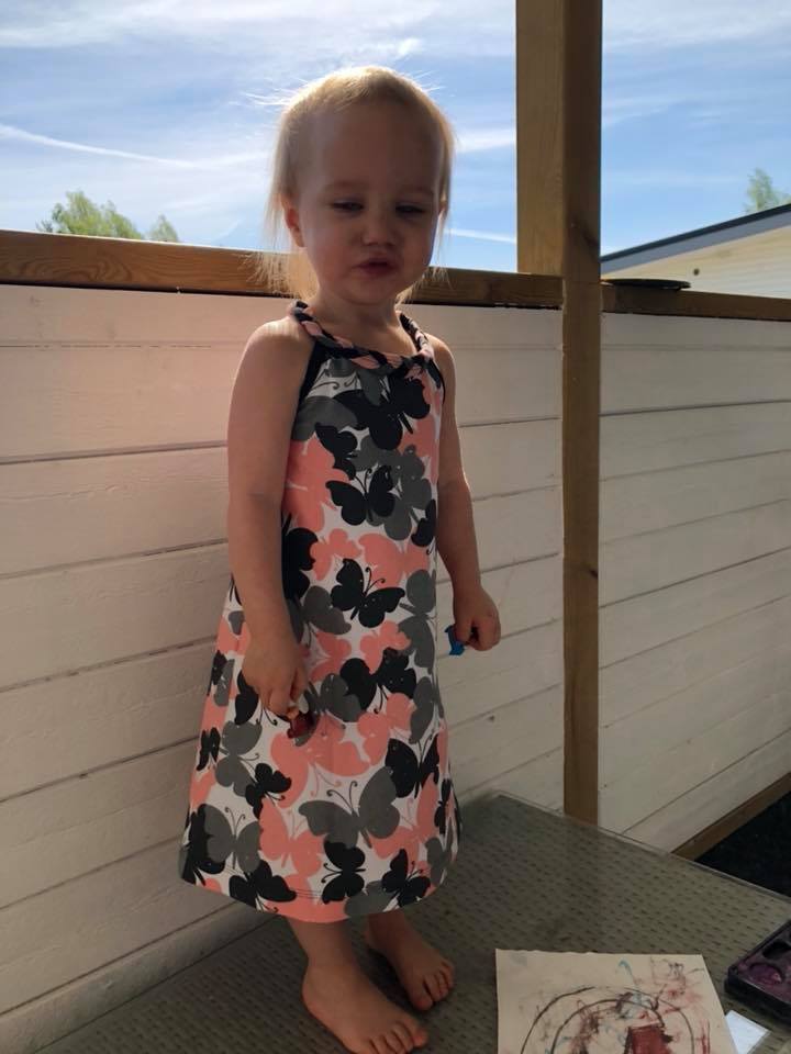 Barely Boho Strl 68-170 PDF-mönster