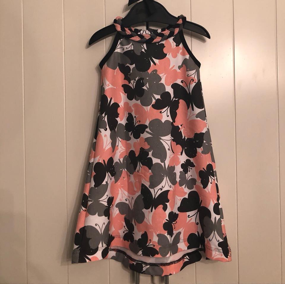 Barely Boho Strl 68-170 PDF-mönster