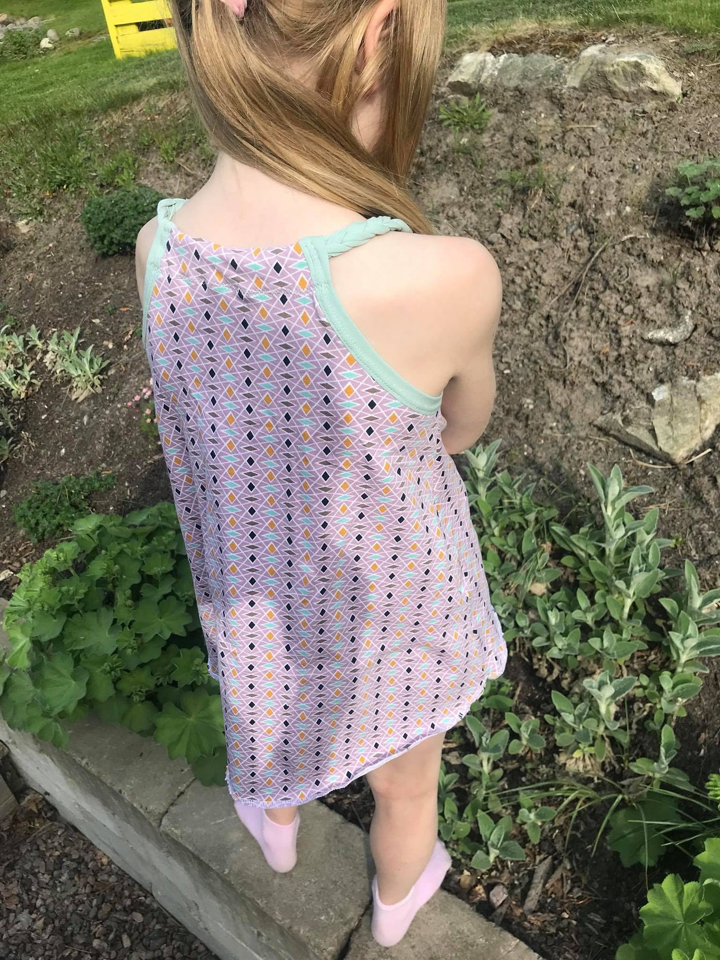 Barely Boho Strl 68-170 PDF-mönster