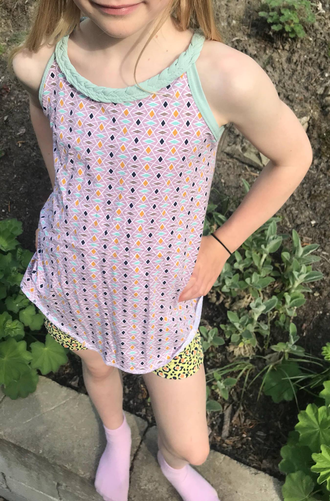 Barely Boho Strl 68-170 PDF-mönster