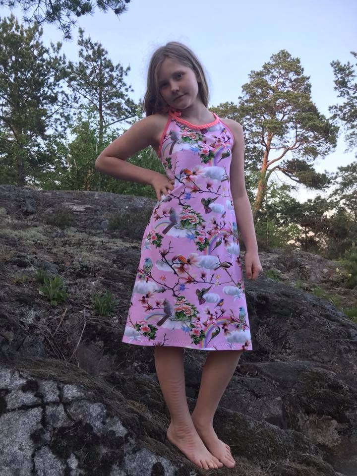 Barely Boho Strl 68-170 PDF-mönster