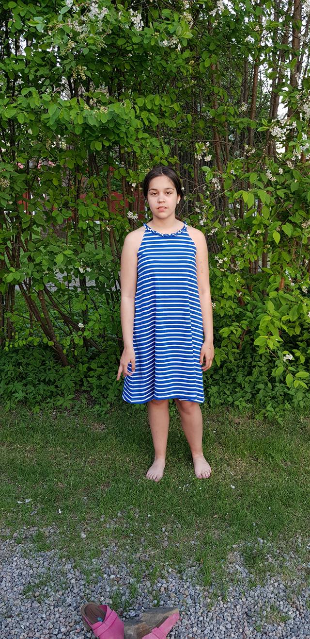 Barely Boho Strl 68-170 PDF-mönster