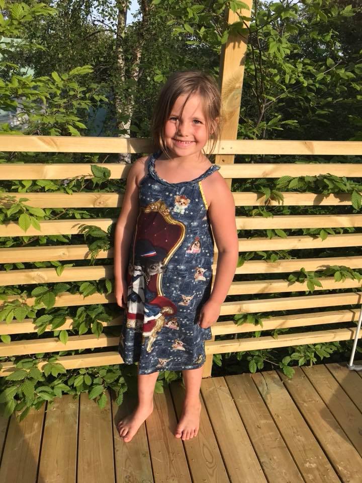 Barely Boho Strl 68-170 PDF-mönster