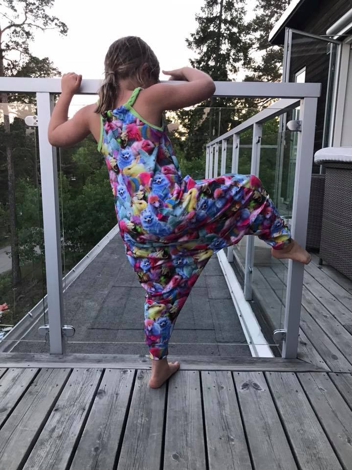 Barely Boho Strl 68-170 PDF-mönster