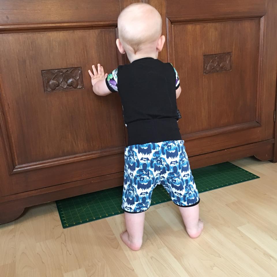 Cozy Cargo Shorts strl 56-140 PDF-mönster