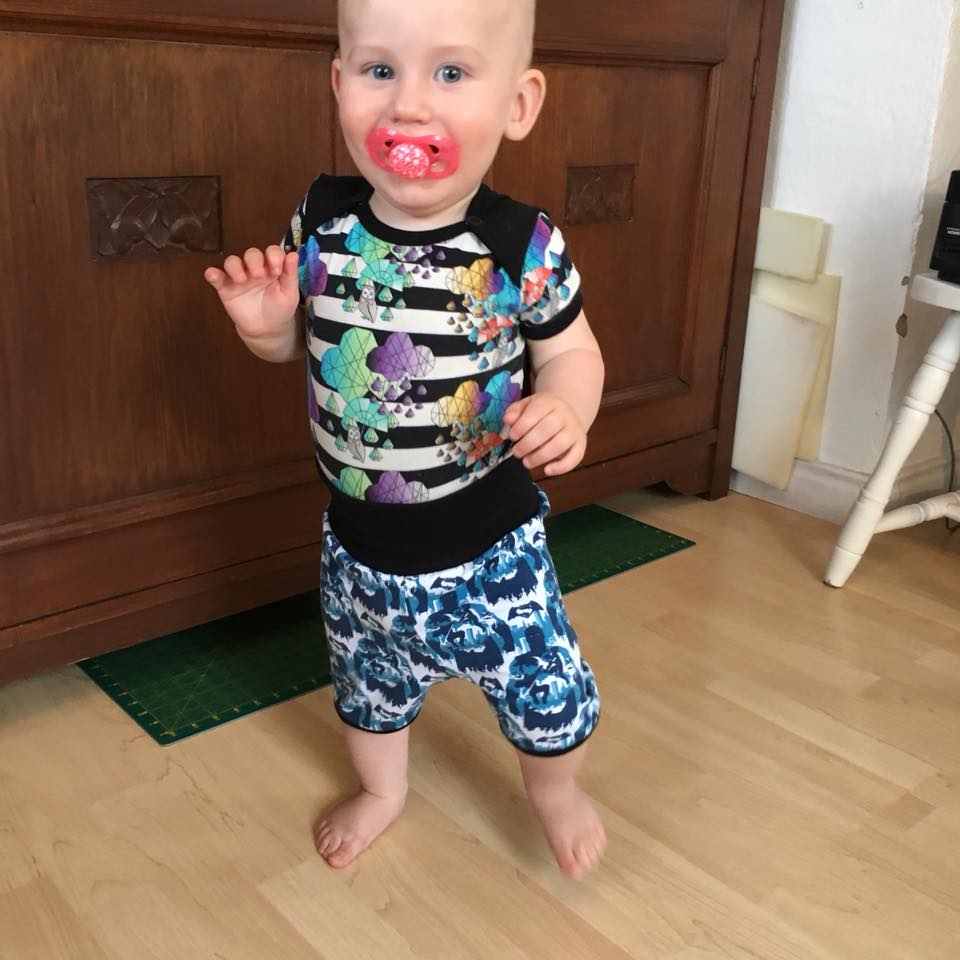 Cozy Cargo Shorts strl 56-140 PDF-mönster