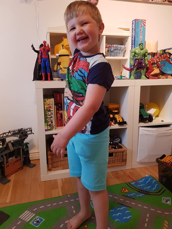 Cozy Cargo Shorts strl 56-140 PDF-mönster