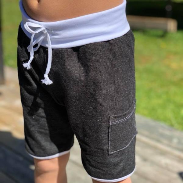 Cozy Cargo Shorts strl 56-140 PDF-mönster