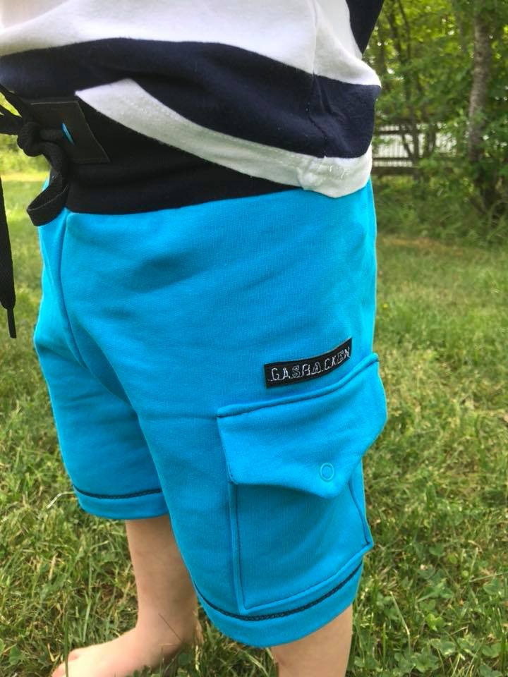 Cozy Cargo Shorts strl 56-140 PDF-mönster