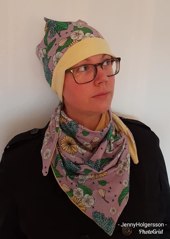 Plus Plus Hat & Scarf strl Prematur-Herr Pappersmönster