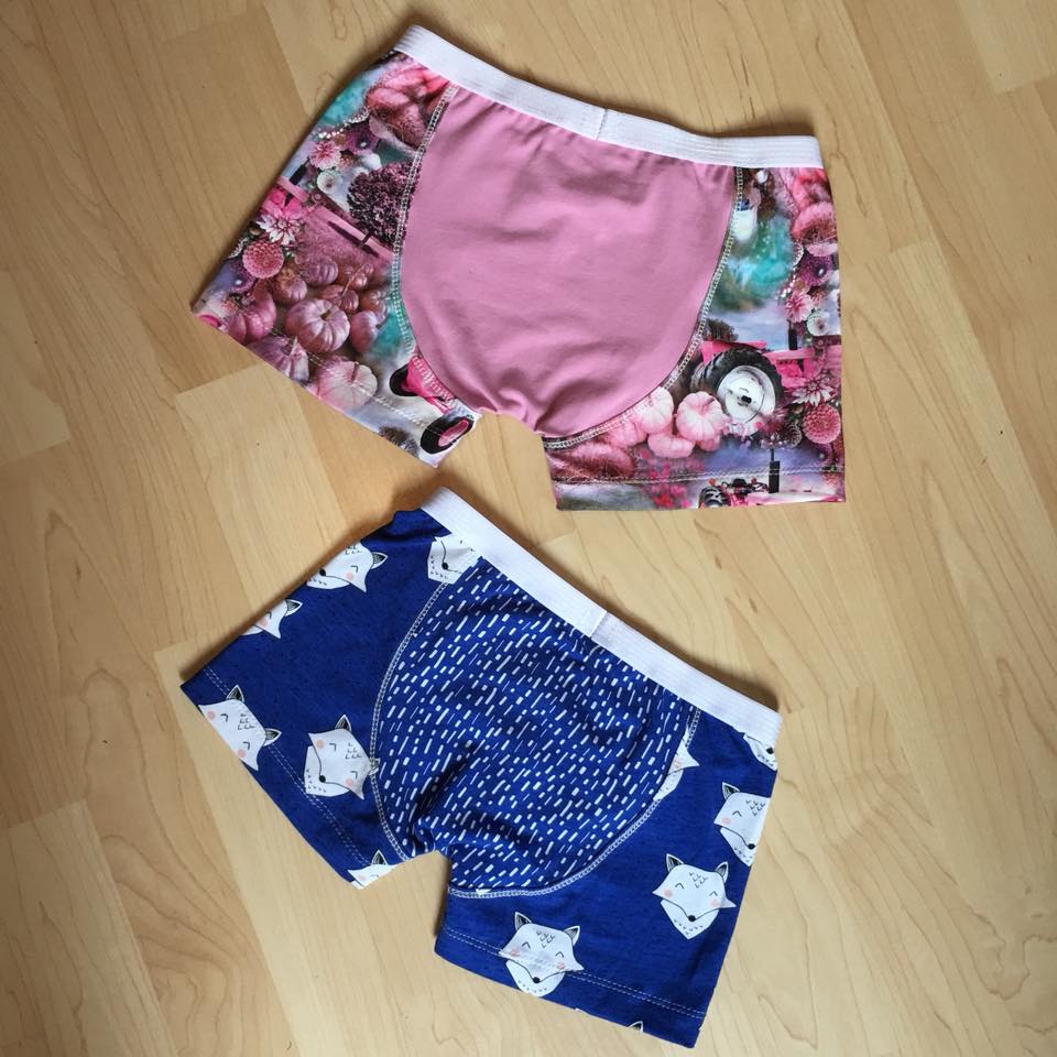 Bandit Boxers Strl 68-164 PDF-mönster