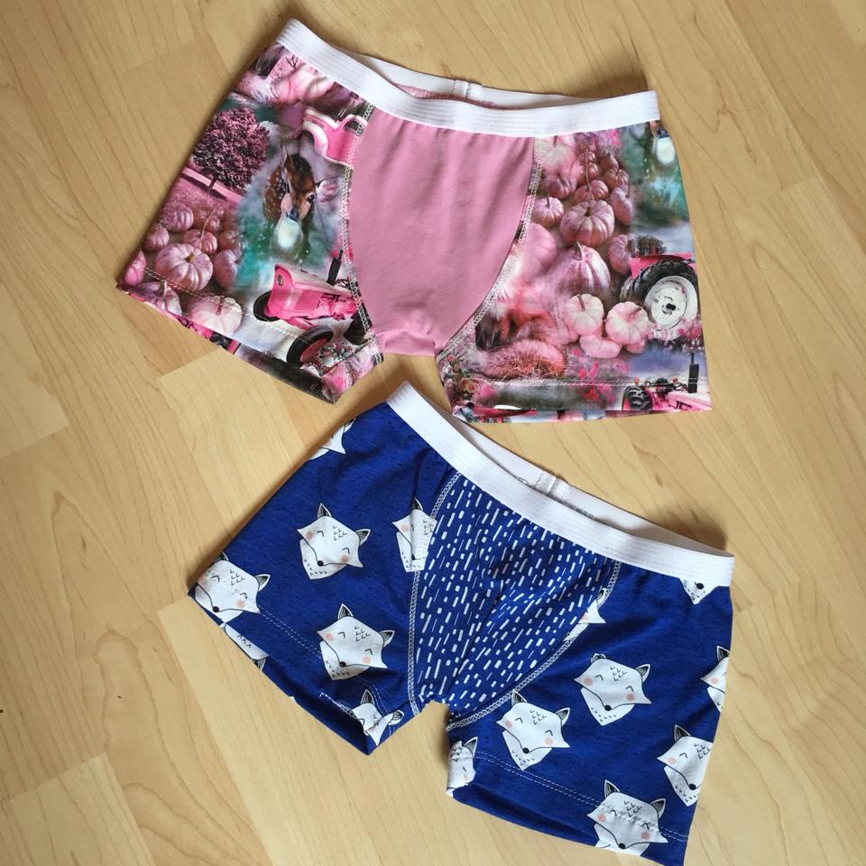 Bandit Boxers Strl 68-164 PDF-mönster