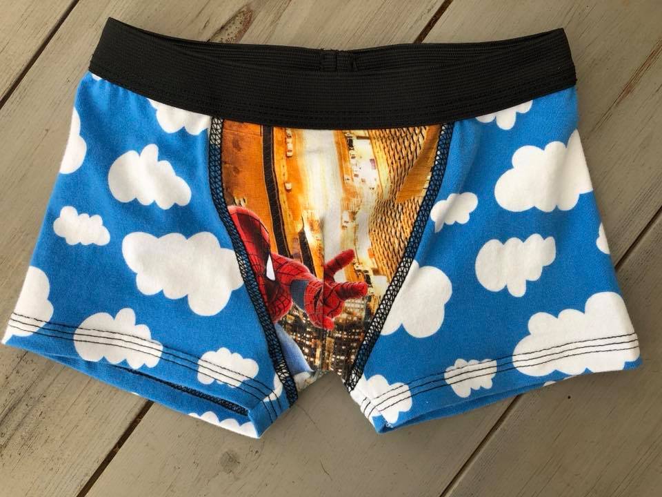 Big Bad & Bandit Boxers Strl 2XS-4XL & 68-164 Pappersmönster