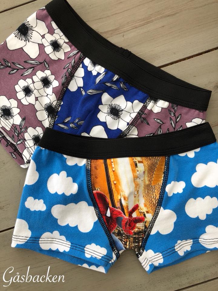 Bandit Boxers Strl 68-164 PDF-mönster