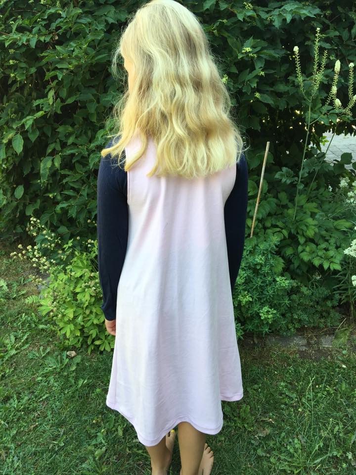 Karlssons Dungaree Dress Strl 62-164 PDF-mönster