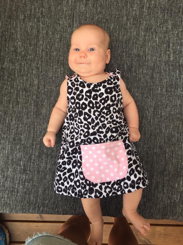 Karlssons Dungaree Dress Strl 62-164 PDF-mönster