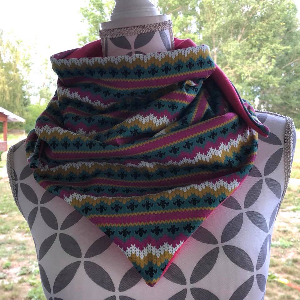 Plus Plus Hat & Scarf strl Prematur-Herr Pappersmönster