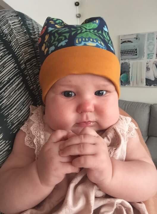 Plus Plus Hat & Scarf strl Prematur-Herr Pappersmönster