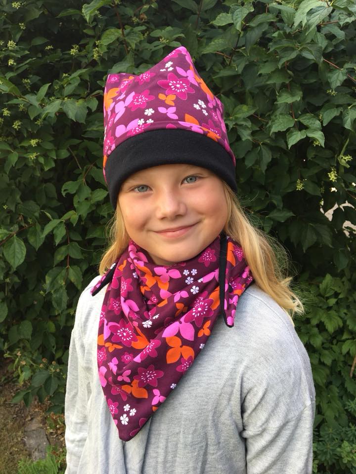 Plus Plus Hat & Scarf strl Prematur-Herr Pappersmönster