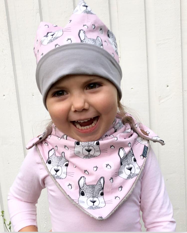 Plus Plus Hat & Scarf strl Prematur-Herr Pappersmönster