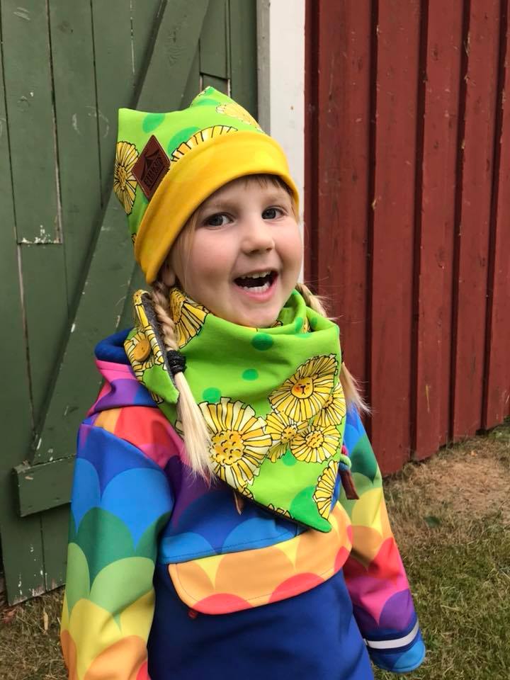 Plus Plus Hat & Scarf strl Prematur-Herr Pappersmönster