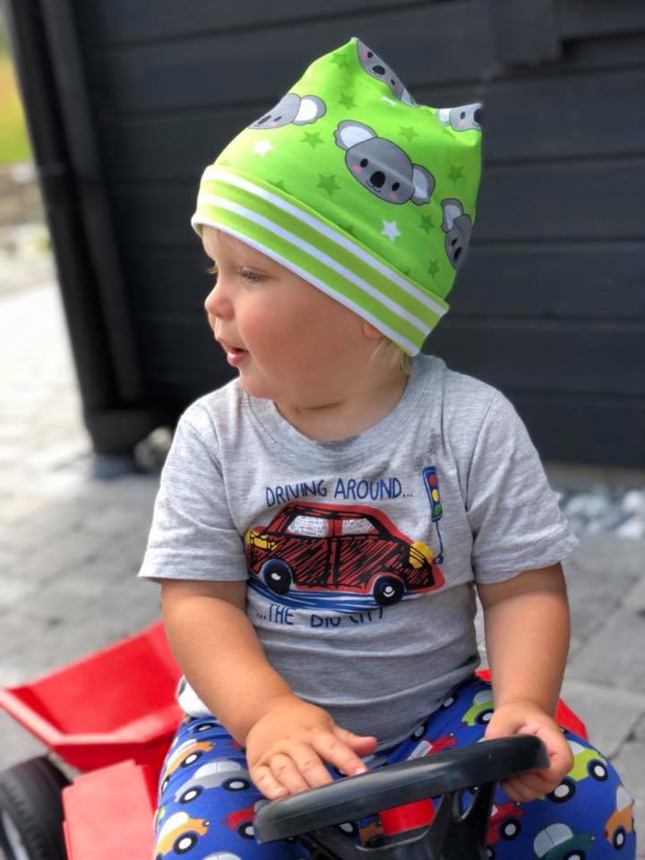 Plus Plus Hat & Scarf strl Prematur-Herr Pappersmönster