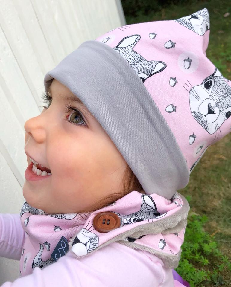 Plus Plus Hat & Scarf strl Prematur-Herr Pappersmönster