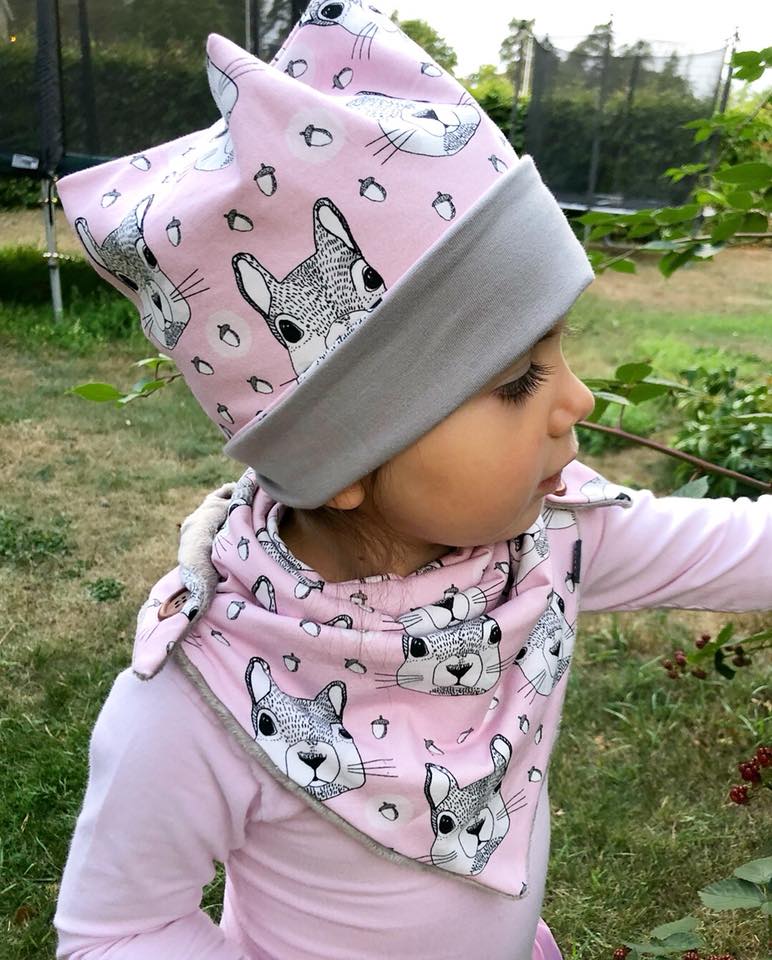 Plus Plus Hat & Scarf strl Prematur-Herr Pappersmönster