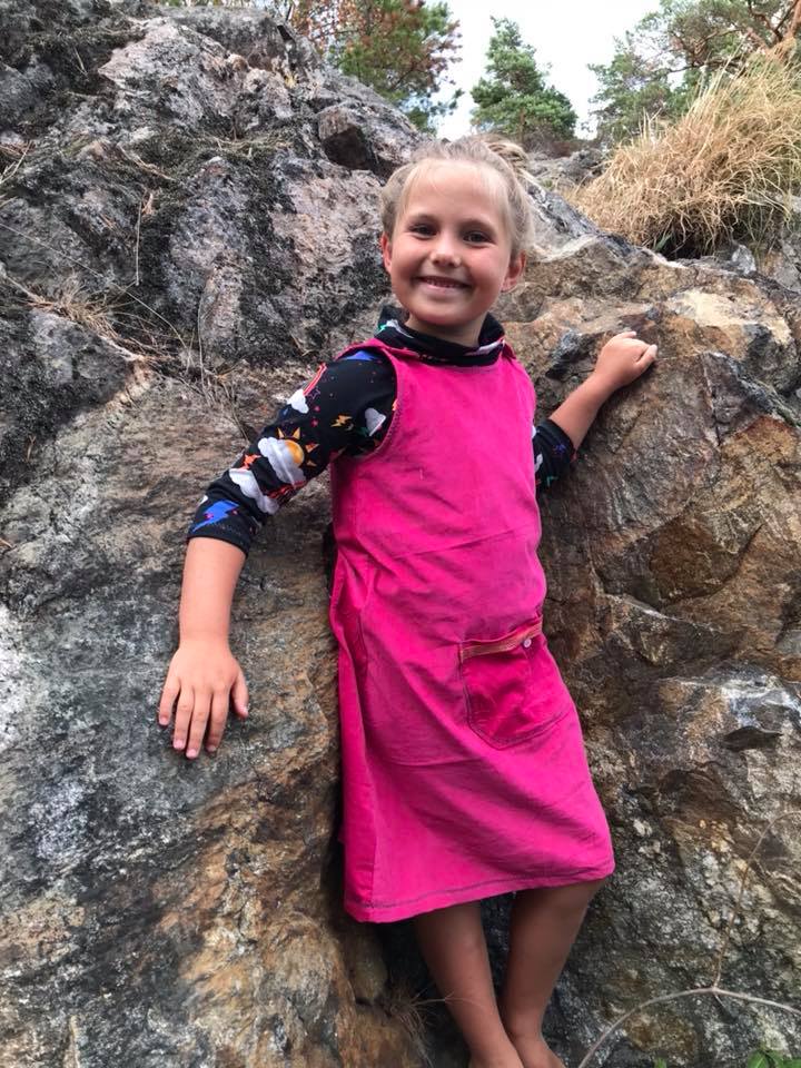 Karlssons Dungaree Dress Strl 62-164 PDF-mönster