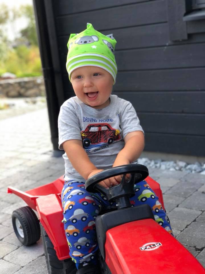 Plus Plus Hat & Scarf strl Prematur-Herr Pappersmönster