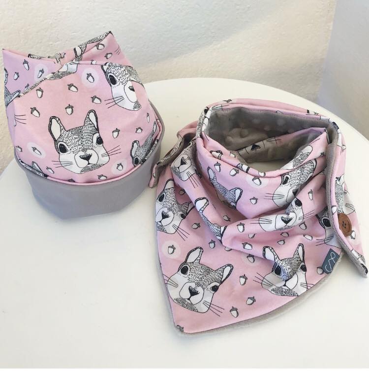 Plus Plus Hat & Scarf strl Prematur-Herr Pappersmönster