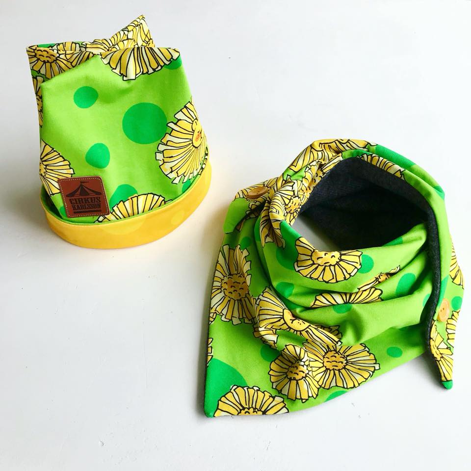 Plus Plus Hat & Scarf strl Prematur-Herr Pappersmönster