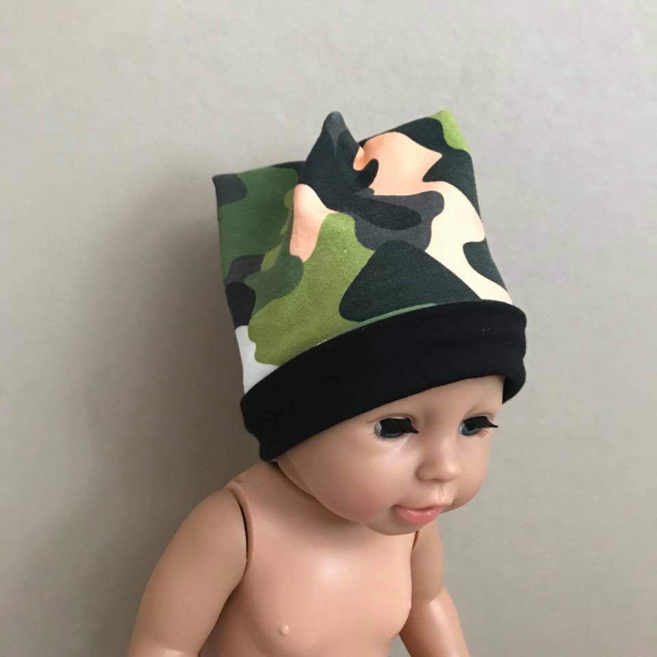 Plus Plus Hat & Scarf strl Prematur-Herr Pappersmönster