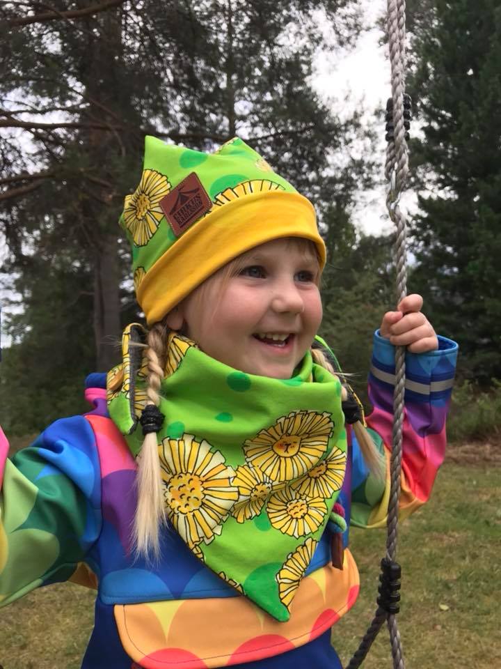 Plus Plus Hat & Scarf strl Prematur-Herr Pappersmönster