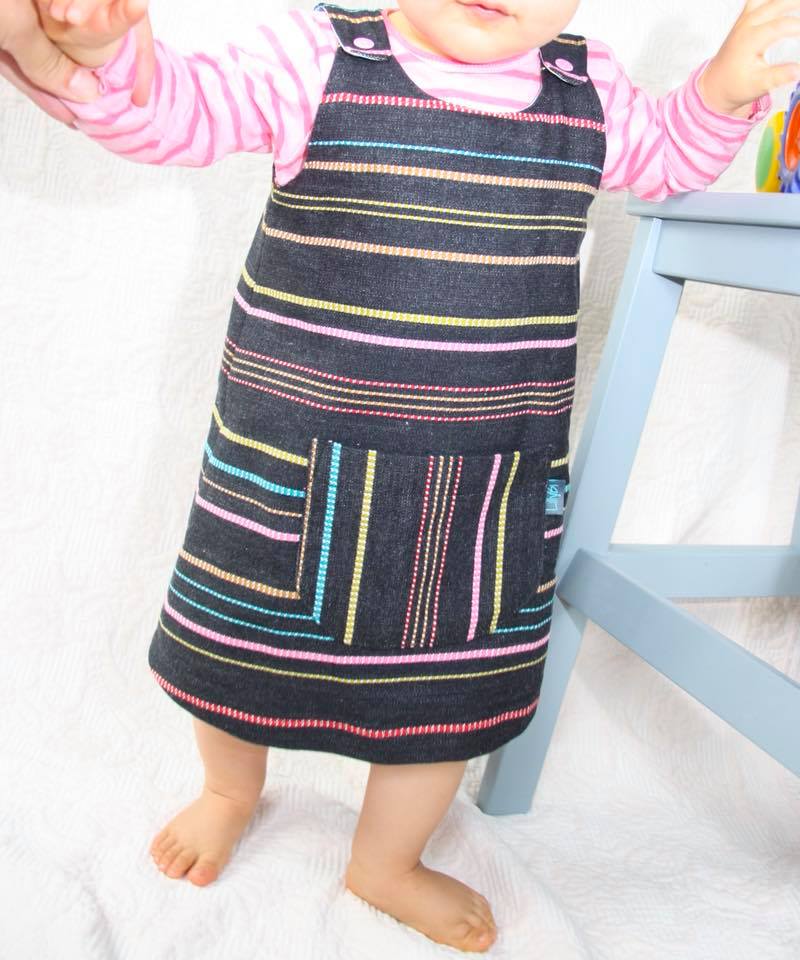 Karlssons Dungaree Dress Strl 62-164 PDF-mönster