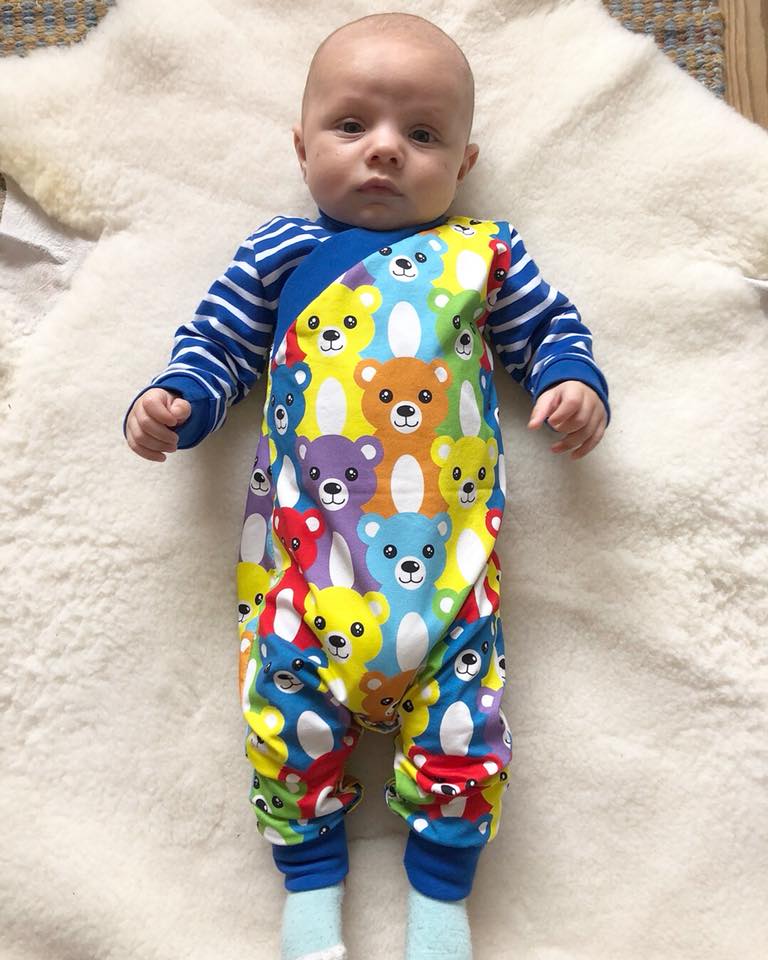 Rockin Romper Strl 44-164 PDF-mönster