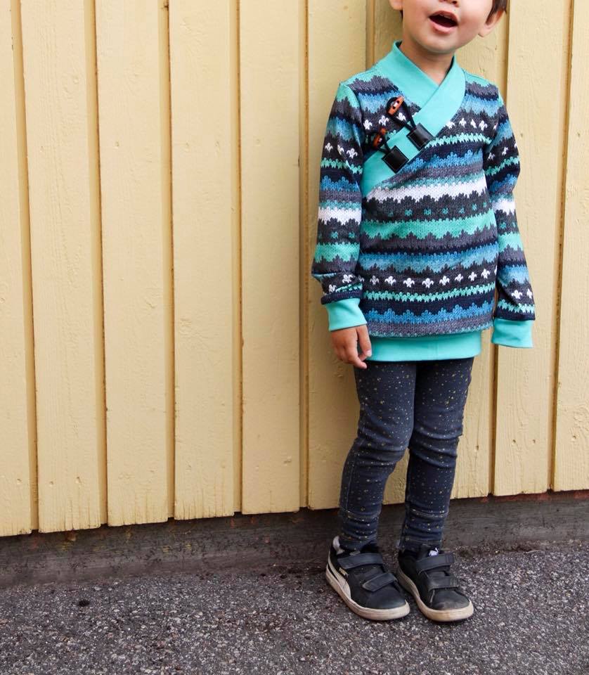 Rockin Romper Strl 44-164 PDF-mönster