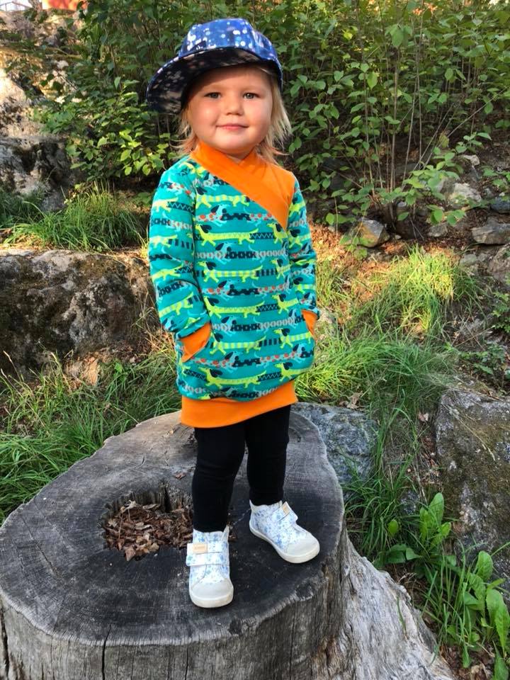 Rockin Romper Strl 44-164 PDF-mönster