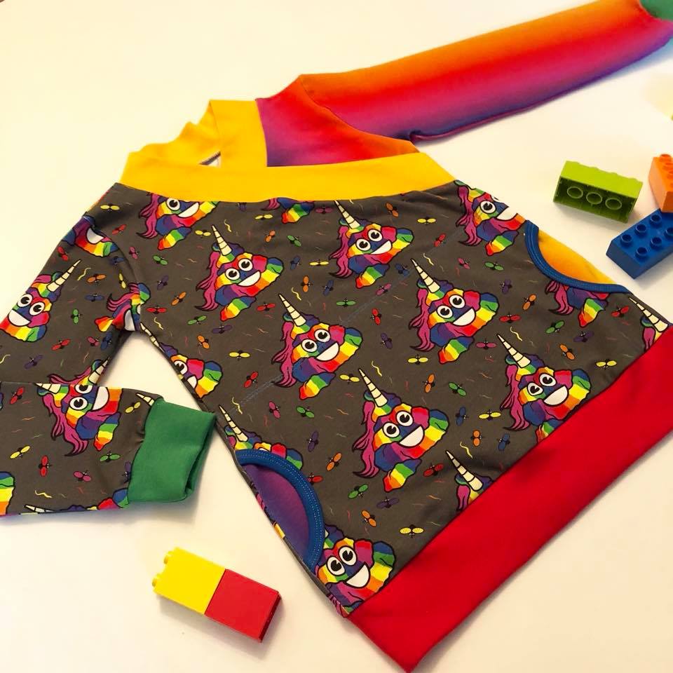 Rockin Romper Strl 44-164 PDF-mönster