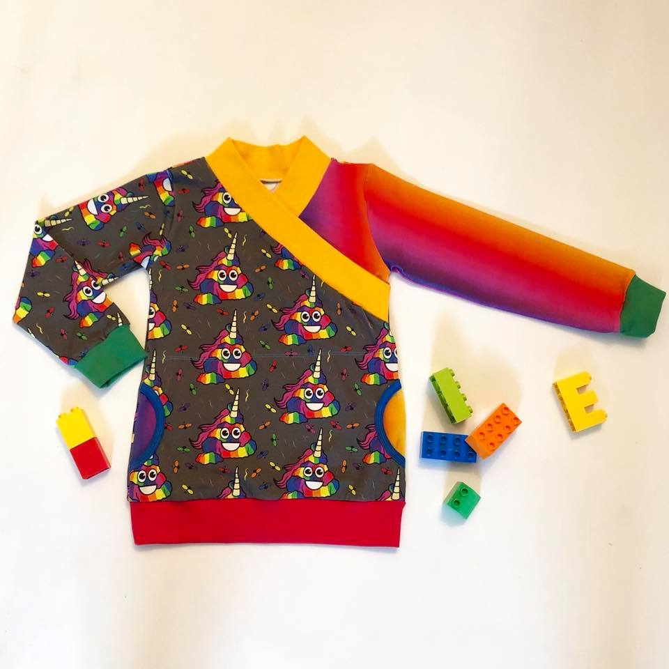 Rockin Romper Strl 44-164 PDF-mönster