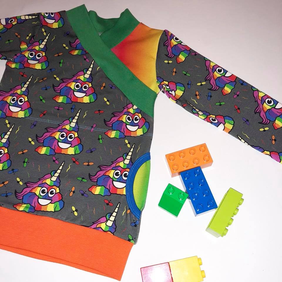 Rockin Romper Strl 44-164 PDF-mönster