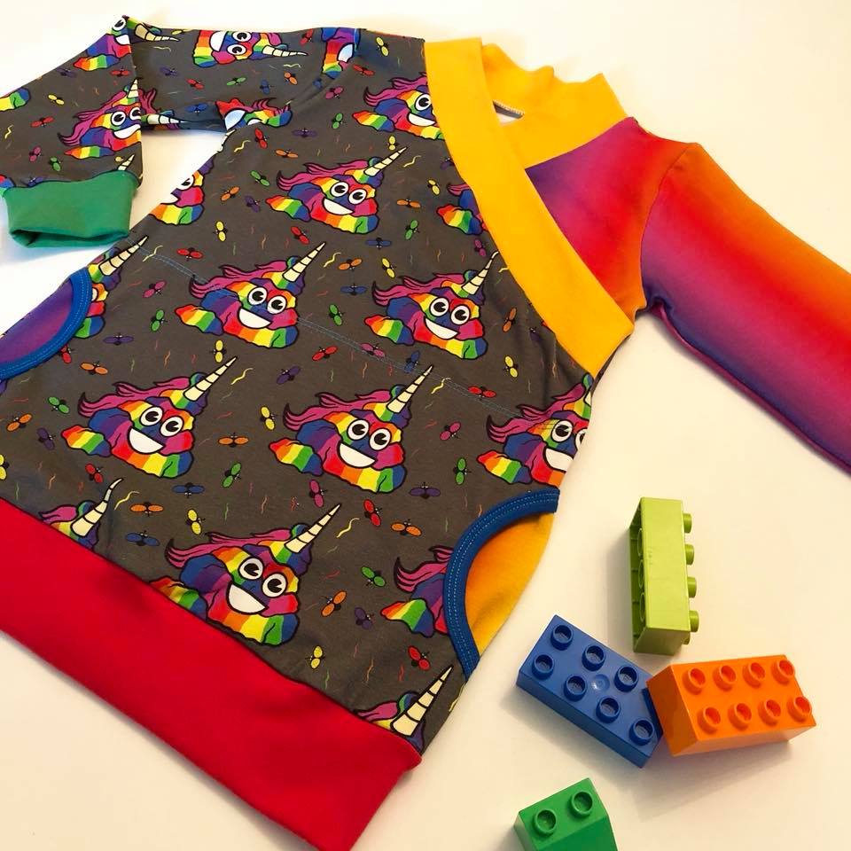 Rockin Romper Strl 44-164 PDF-mönster